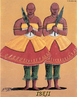 No Brasil, a devoo trazida pelos portugueses misturou-se ao culto africano da tradio Yorub dos Orixs- Crianas. Segundo a lenda africana, os Orixs-Crianas so filhos de Irmenj, a rainha das guas e de Oxal, o pai de toda a criao. Uma caracterstica da representao de Cosme e Damio, na umbanda,  que, junto  imagem dos dois irmos, aparece a de um menino, vestido igual a eles e comumente chamado de Dom ou Idowu, que personifica as crianas com idade com idade de at sete anos.<br><br>Palavras-chave: Orixs. Yorub. Cosme e Damio. Crianas.