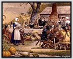 Os primeiros Dias de Ao de Graas na Nova Inglaterra eram festivais de gratido a Deus, em agradecimento s boas colheitas anuais. Por esta razo, o Dia de Ao de Graas  festejado no outono, aps a colheita ter sido recolhida, e  comemorado na penltima quinta-feira de novembro. <br><br> Palavras-chave: Ao de Graas, festival, gratido, colheita, Nova Inglaterra, ritos, tradio, paisagem religiosa, universo religioso.